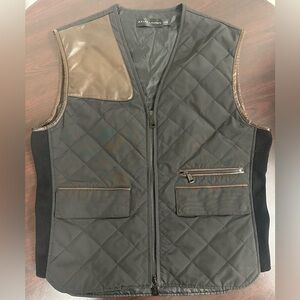 Ralph Lauren Black Label Quilted Zip Vest Large
